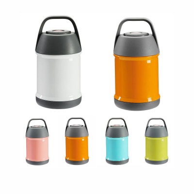 500ML儿童不锈钢真空闷烧壶 史洛比手提焖烧杯 保温饭桶