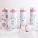 420ML火烈鸟弹盖保温杯时尚便携情侣随手杯