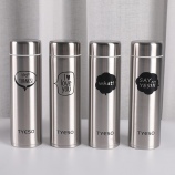 300ML本色英文迷你轻量保温杯不锈钢直身杯