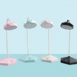 555创意钻石触摸感应台灯可折叠弯曲卡通LED灯