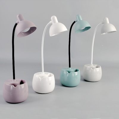 1019创意手机支架收纳盒触摸式感应台灯阅读灯