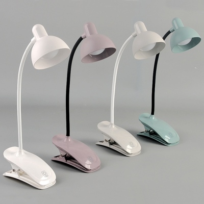 1009创意夹子触摸感应台灯三档调光护眼灯