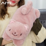 粉色趴趴猫电暖宝