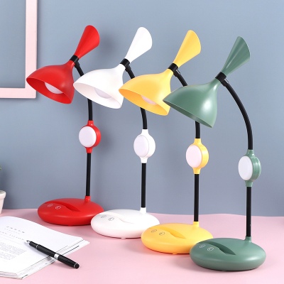 北欧风带夜灯触摸台灯护眼学生宿舍床头灯