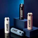 520ml简约运动弹盖保温杯学生便携式不锈钢水杯子