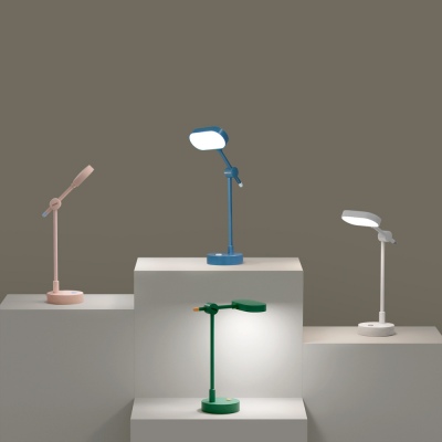 极简ins风台灯USB充电LED宿舍学习阅读灯折叠灯