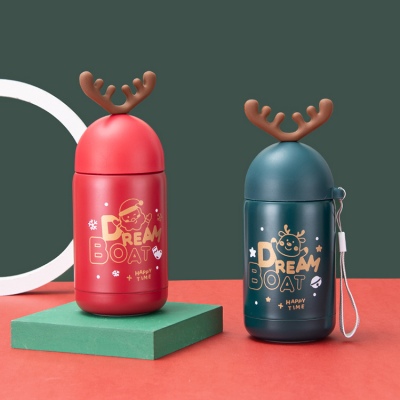 270ML创意圣诞的秘密保温杯文艺ins风少女心迷你随手杯