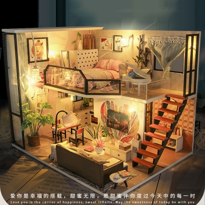 阁楼系列- 时光恋人diy万乐小屋手工制作模型拼装玩具