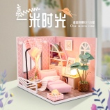 幸福一角-一米时光diy小屋木质拼装小房子模型创意礼物