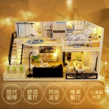 阁楼系列-时光漫影万乐diy小屋手工制作拼装玩具模型