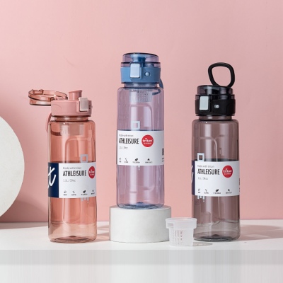 1100ML道奇态度轻运动塑料杯直身杯子户外便携泡茶水杯