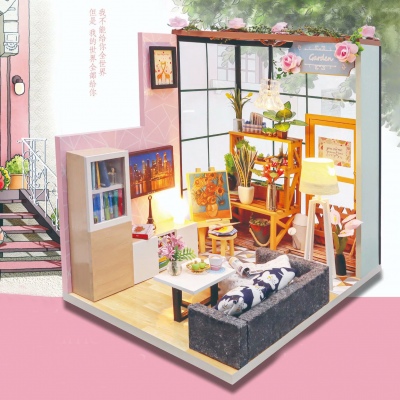 那时花开-VIAI小屋DIY手工制作房子模型创意艺术屋