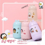 220ML萌趣时刻保温杯304不锈钢学生可爱水杯子送贴纸