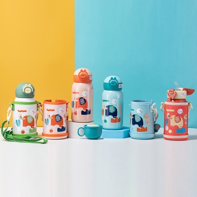 550ML316大象儿童保温杯