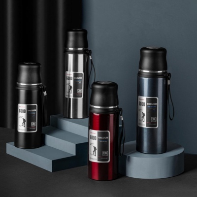 1000ML吊带保温杯