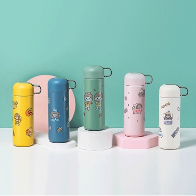 450ML卡通贴纸诺亚保温杯