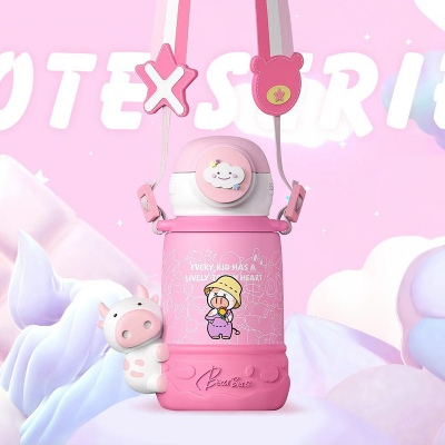 400ML熊本士宠爱系列保温杯