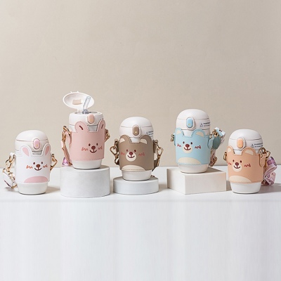 300ML时尚马丁背带保温杯