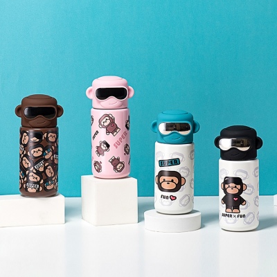 380ML Super monkey316不锈钢保温杯个性潮流水杯
