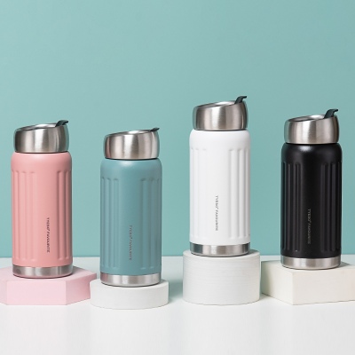 500ML经典直饮咖啡保温杯304不锈钢大容量车载杯子