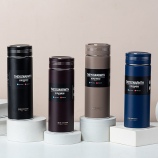 500ML简约商务直身保温杯316不锈钢男士办公水杯