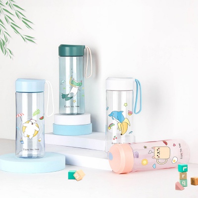 480ML特乐思太空杯创意小清新学生情侣便携塑料杯