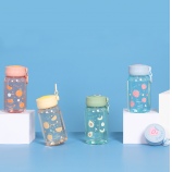 420ML甜心水果款乐陶塑料杯可爱时尚便携学生随手杯