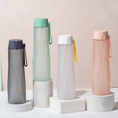 580ML尚泰小蛮腰磨砂塑料杯学生情侣便携随手杯子