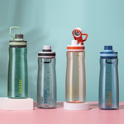 850ML尚泰悦途运动塑料杯大容量带刻度水壶（OPP袋）