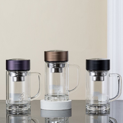 360ML手柄玻璃杯