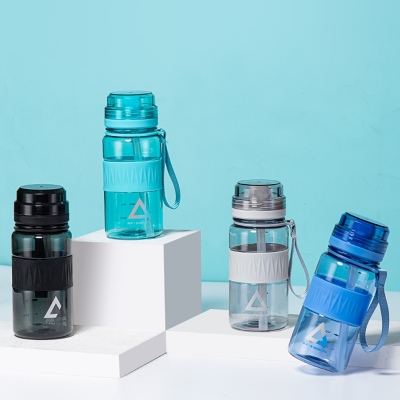 400ML亿本光羽太空塑料杯简约透明户外随手杯（OPP袋）