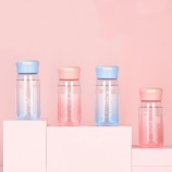 350ML太空人系列悦尚玻璃杯简约小清新森系渐变水杯