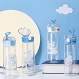 580MLDuDu兔乐酷弹盖塑料杯（彩盒）