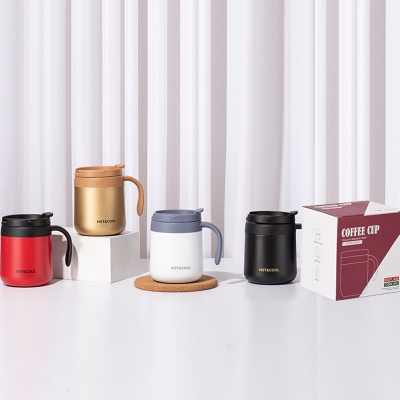 350ML圆底办公咖啡保温杯