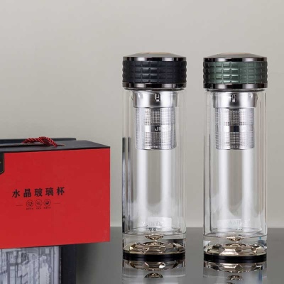 350ml礼盒装飞轮玻璃杯