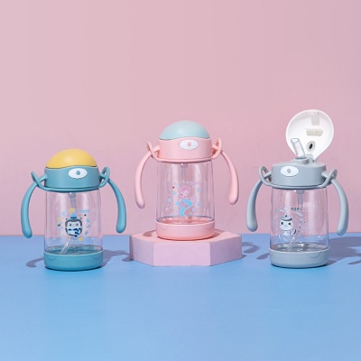 380ML亚奇乐宝手柄塑料杯(OPP袋）