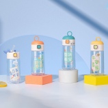 420mL提环盖塑料杯（彩盒）