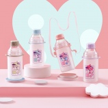 450ML亿本物语青春太空塑料杯便携背带水杯（彩盒）