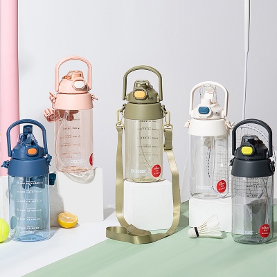 1700ML道奇矫健双饮运动塑料杯（Tritan/TPE袋装）