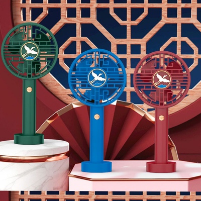 中号国潮手持风扇