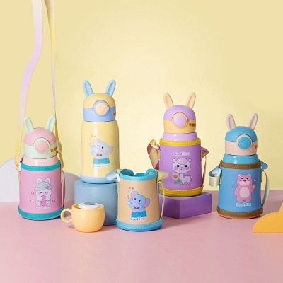 500ML多多熊兔子保温杯