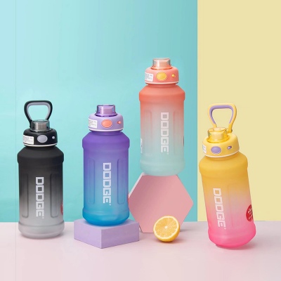 1300ML道奇炫丽胖墩大容量运动塑料杯（Tritan/TPE袋）
