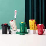 390MLCOCO咖啡杯304不锈钢男女士商务办公保温杯