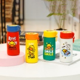 300ML卡通小黄鸭慕阳保温杯304不锈钢可爱直身水杯