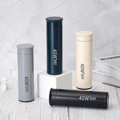 450ML欧派系列欧格保温杯男士纯色商务办公直身水杯