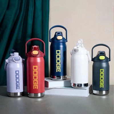 950ML道奇矫健双饮保温杯316不锈钢大容量保温壶