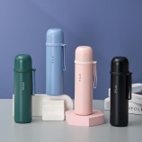 450ML清雅子弹头小清新系列保温杯304不锈钢便携水杯