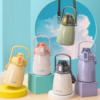 880ML大容量道奇行云网红保温杯316不锈钢大肚杯