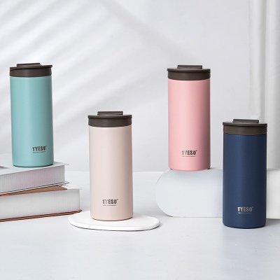 360ML7#咖啡杯时尚简约304不锈钢男女士商务保温杯