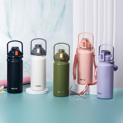 1600ML道奇滤生活焖茶功能保温杯316不锈钢大容量水杯